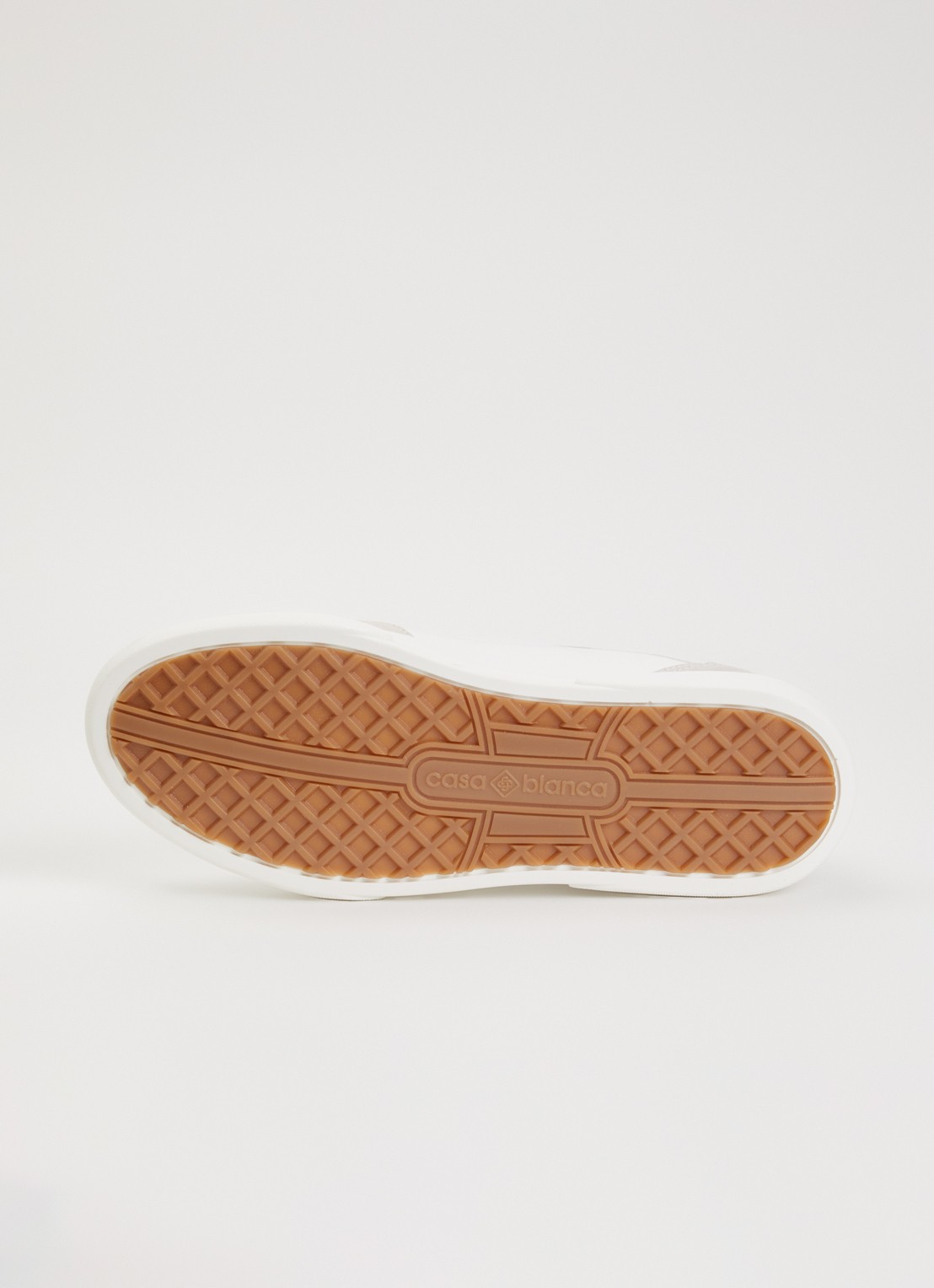 Casablanca Del Mar sneaker van canvas met suède details - detail 4 wit