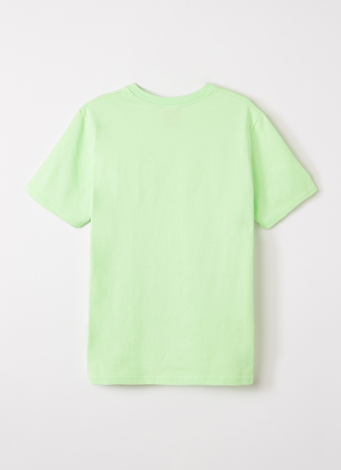 Casablanca Innocence T-shirt met logoprint - voorkant 2 lime