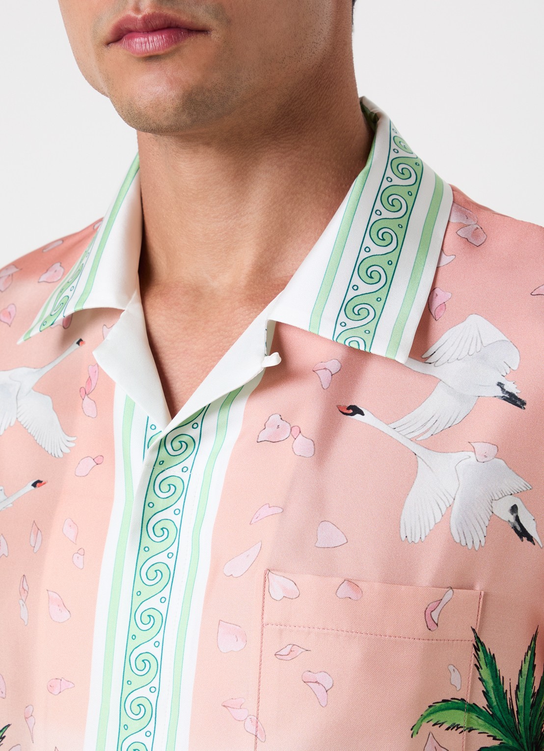 Casablanca Regular fit overhemd van zijde - detail 3 multicolor