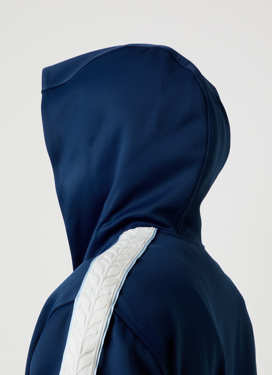 Casablanca Scuba vest met logo - detail 5 donkerblauw