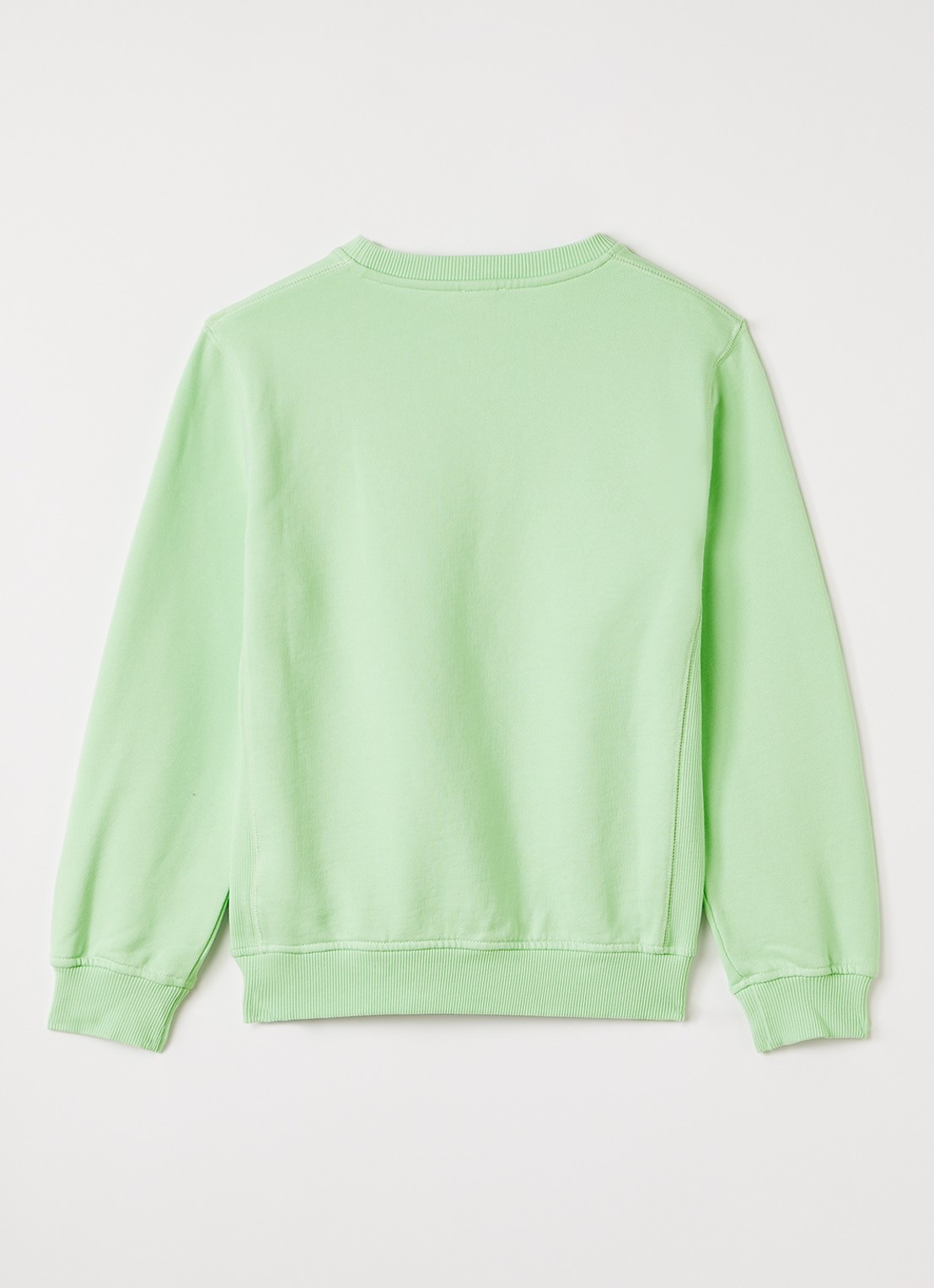 Casablanca Sweater met print - voorkant 2 groen