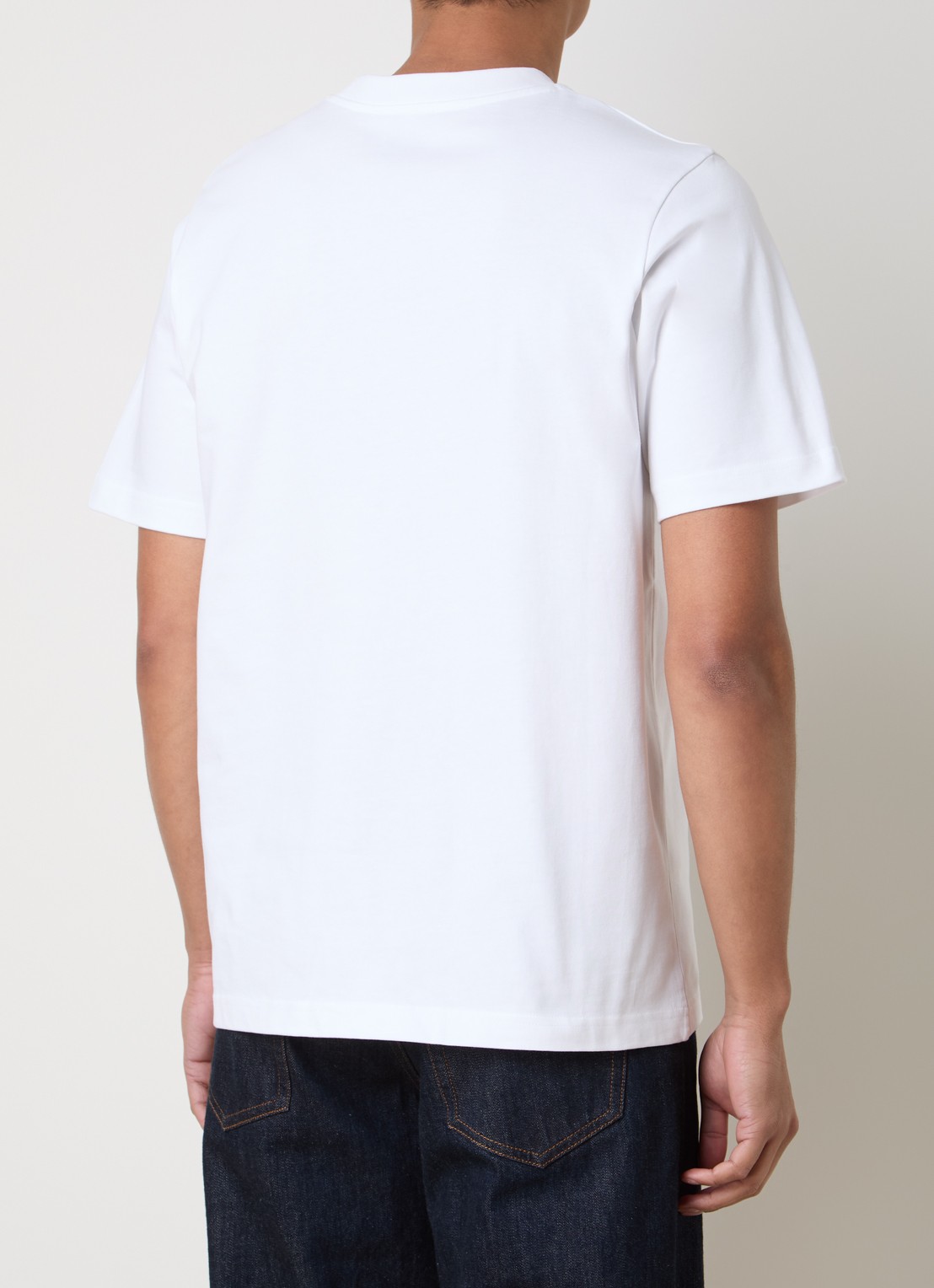 Casablanca Tennis Beyond T-shirt met logoprint - achterkant 5 wit