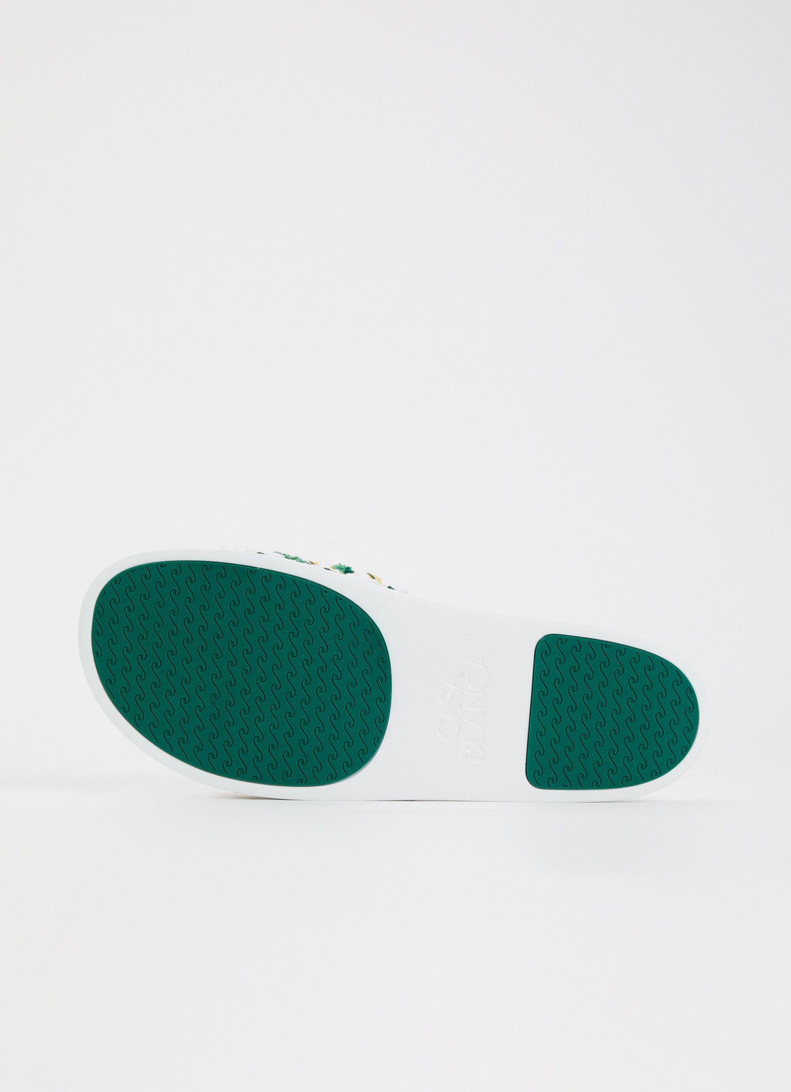 Casablanca Terry slipper met logo - detail 5 ivoor