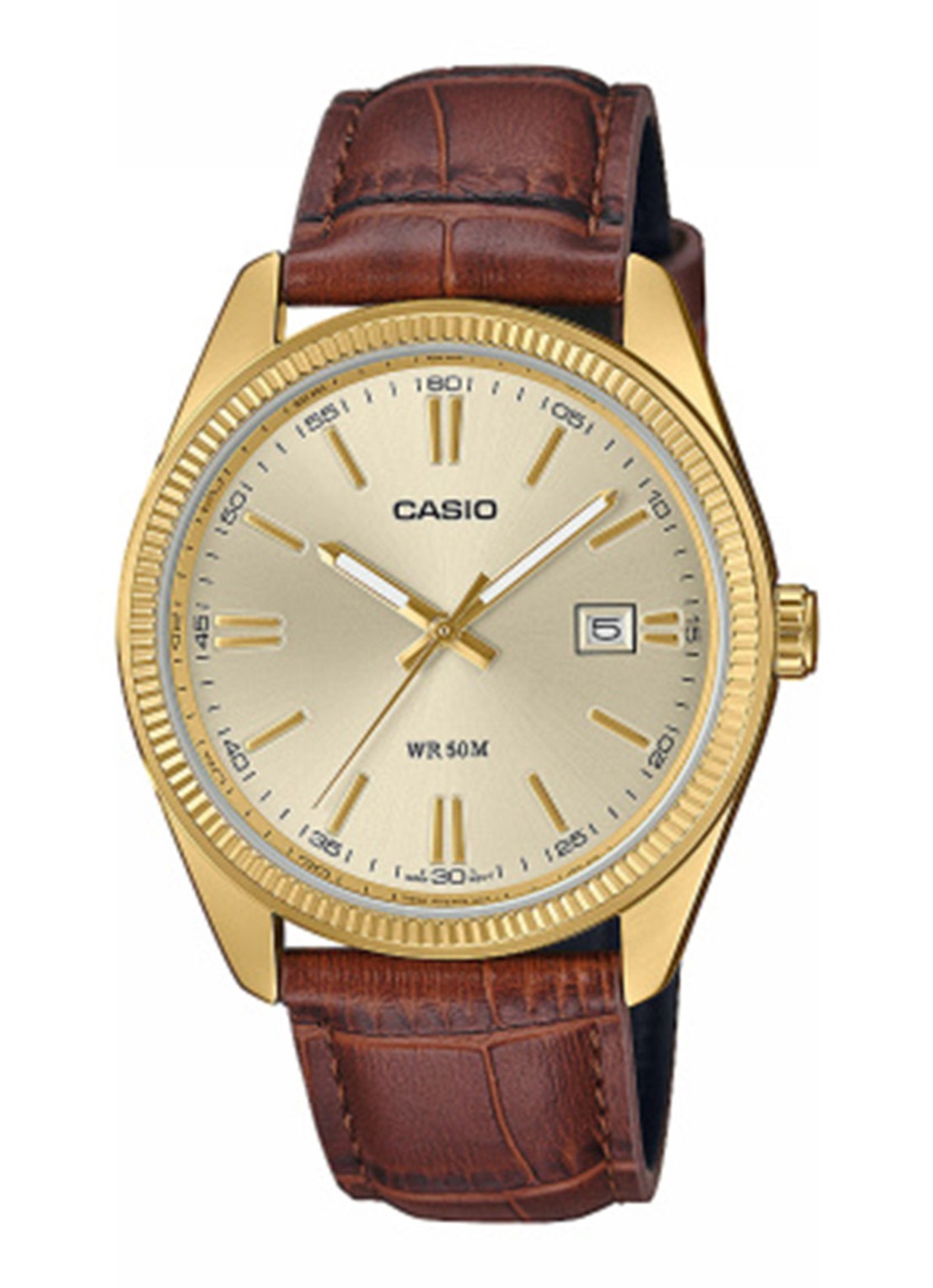 Casio CASIO Vintage horloge MTP-1303 - voorkant goud