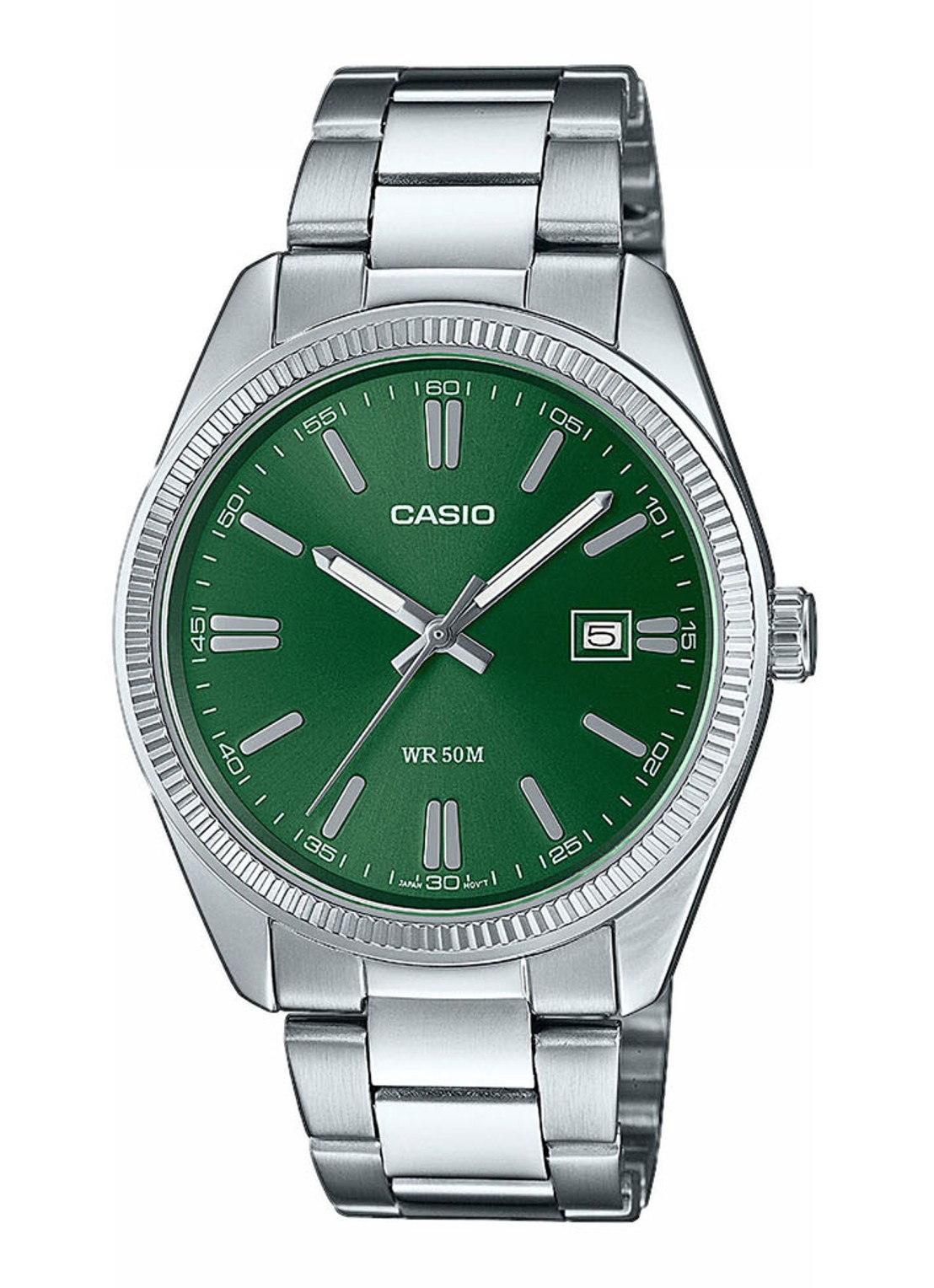 Casio Horloge MTP-1302PD-3AVEF - voorkant zilver