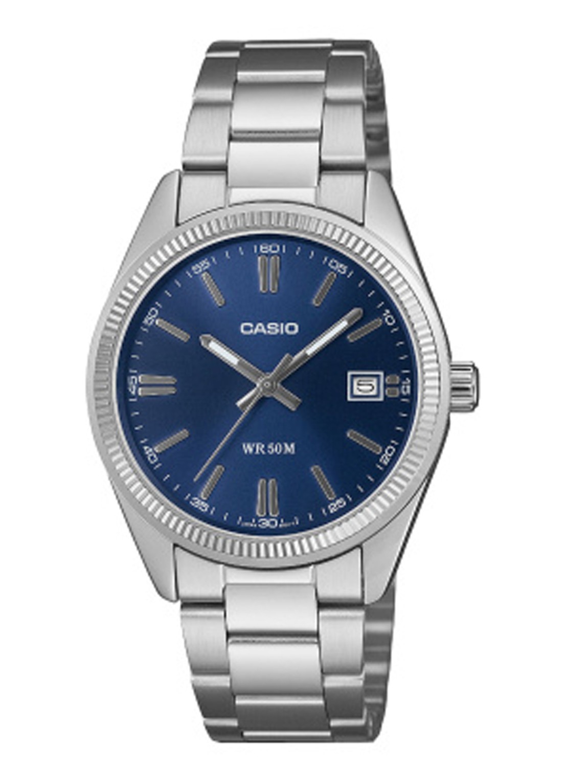 Casio Timeless horloge UTP-1302PD-2A1VEF - voorkant zilver