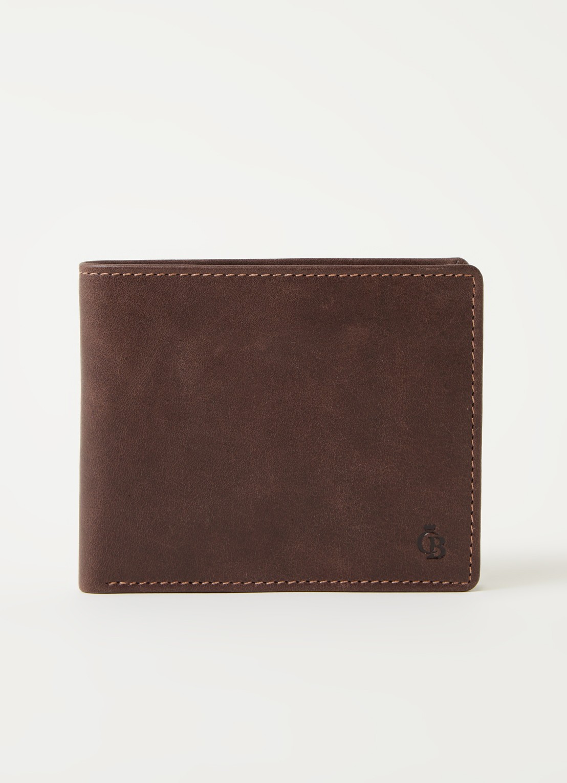 Castelijn & Beerens Billfold van leer - voorkant 2 donkerbruin