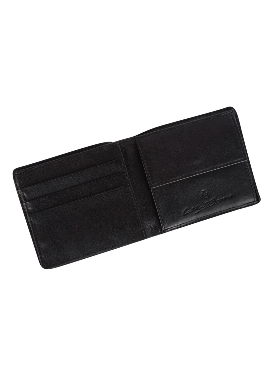 Castelijn & Beerens Billfold van leer - detail zwart
