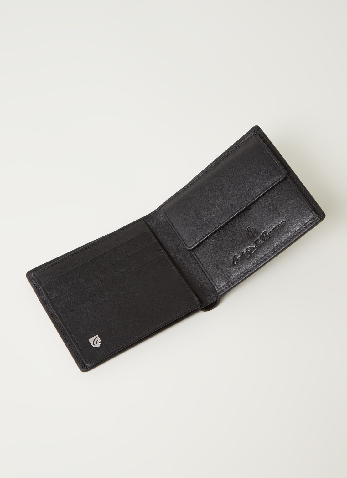 Castelijn & Beerens Billfold van leer - voorkant 3 zwart