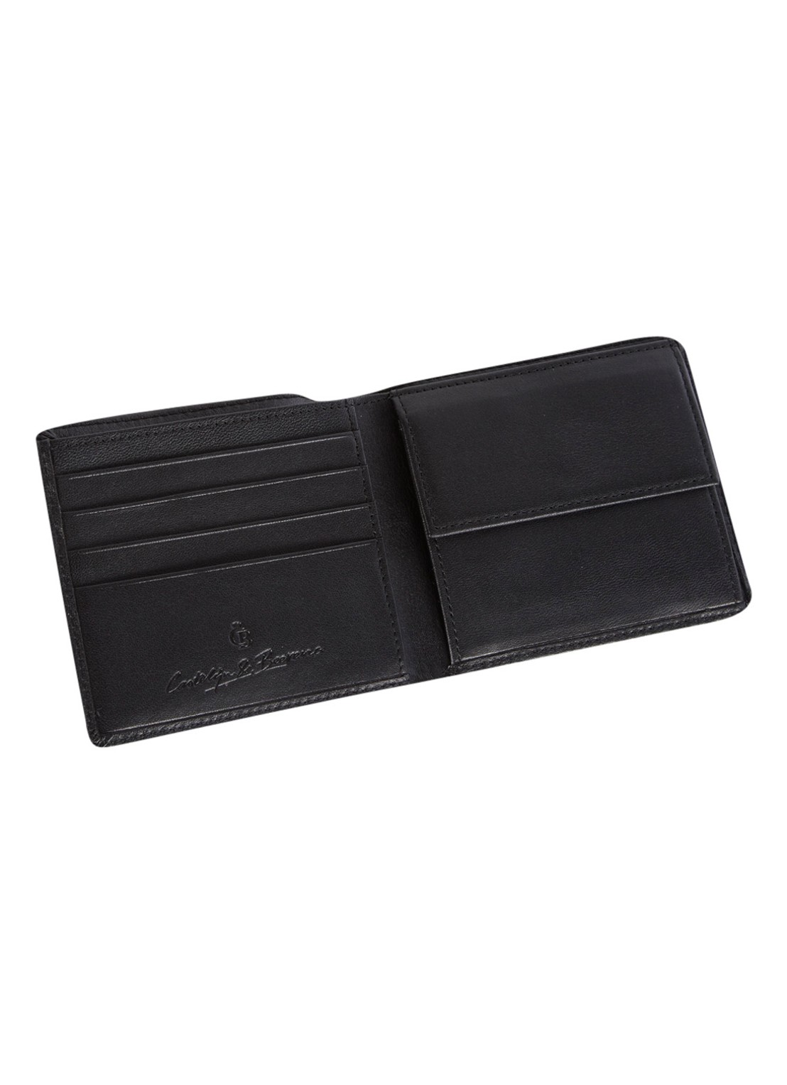Castelijn & Beerens Billfold van leer - detail 3 zwart
