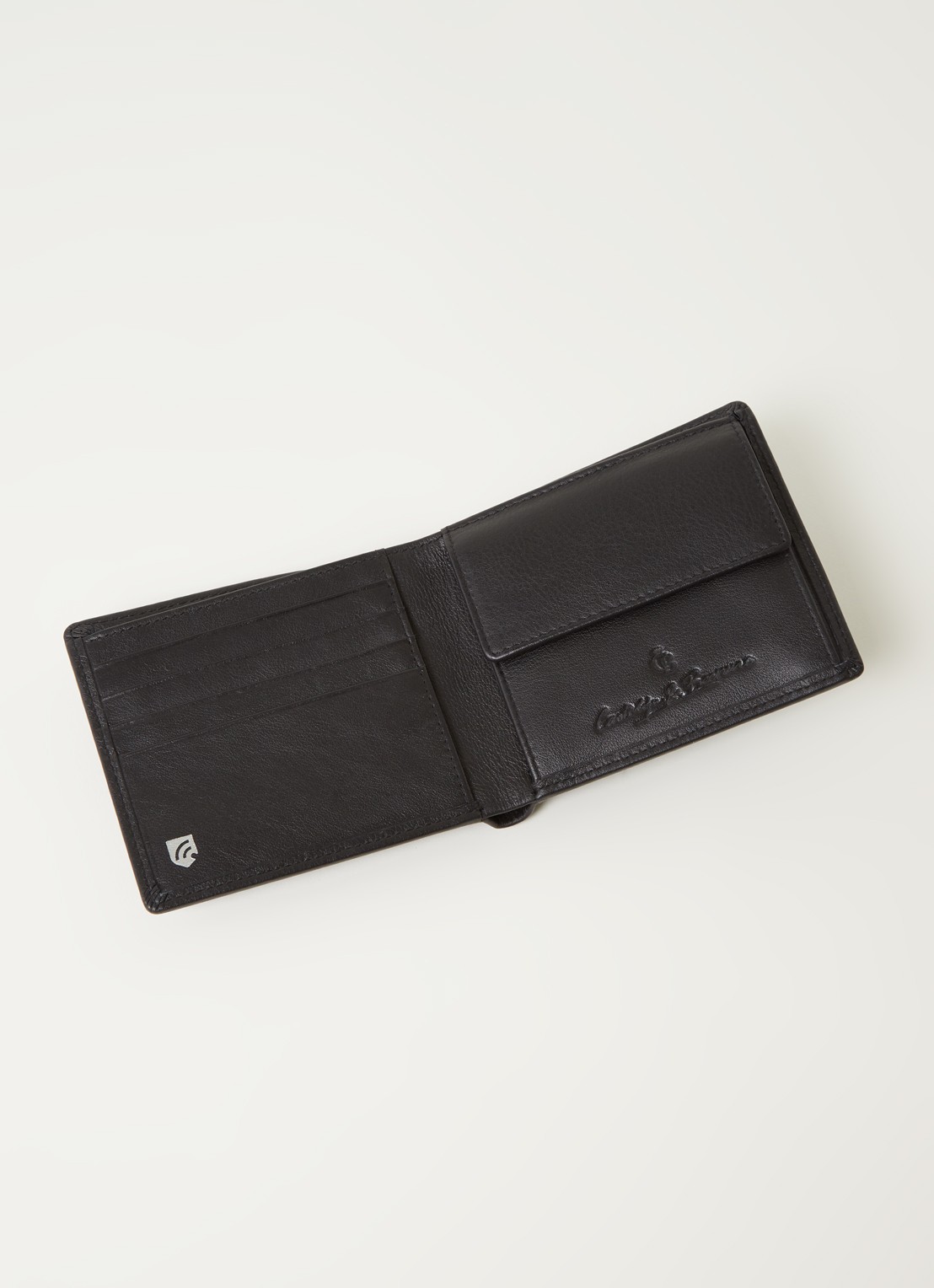 Castelijn & Beerens Billfold van leer - voorkant 2 zwart