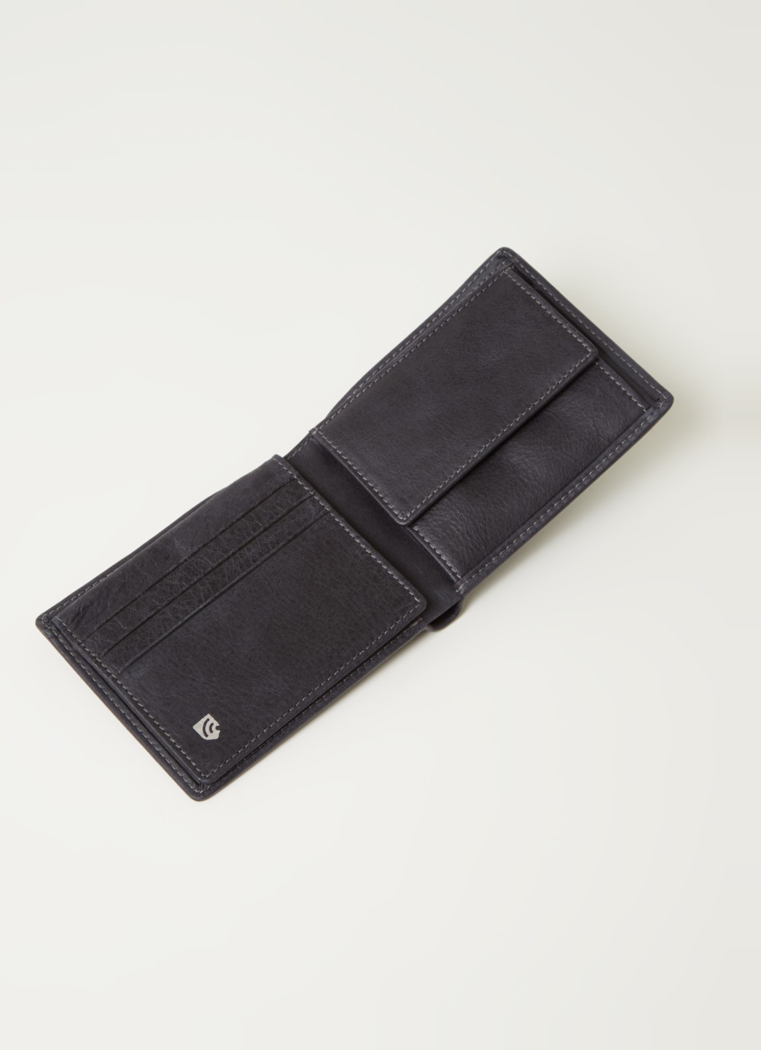 Castelijn & Beerens Billfold van leer - voorkant 2 zwart