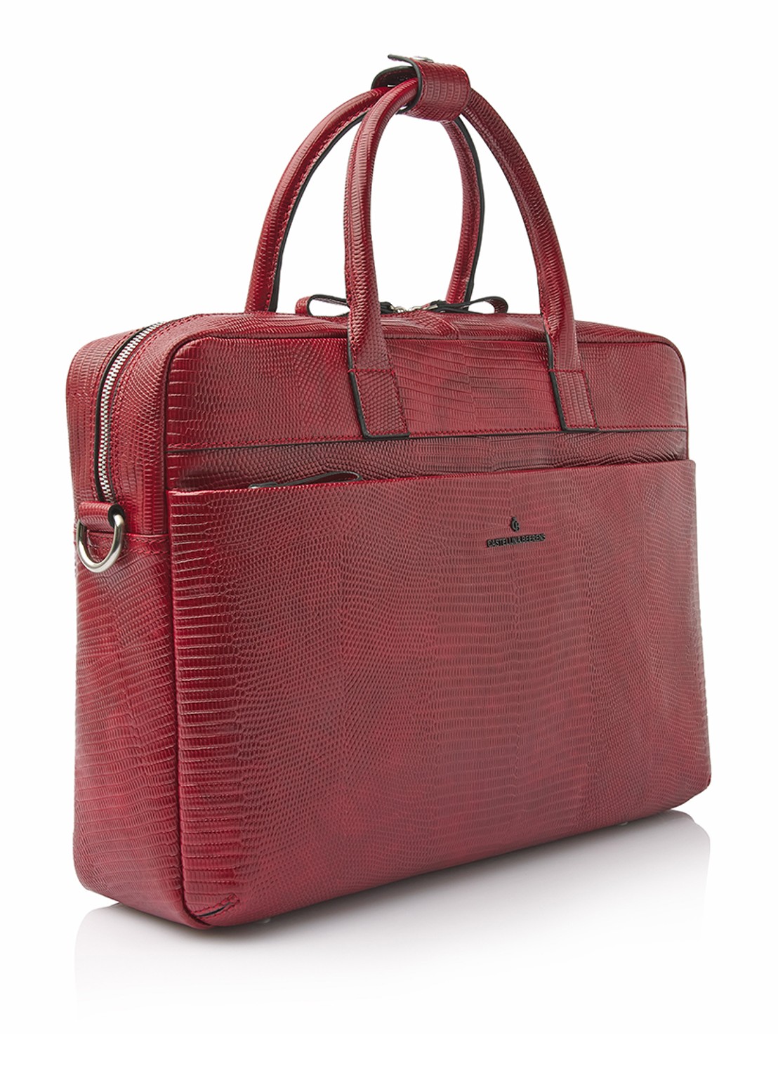 Castelijn & Beerens Ilse laptoptas met 15,6 inch laptopvak - voorkant 3 rood