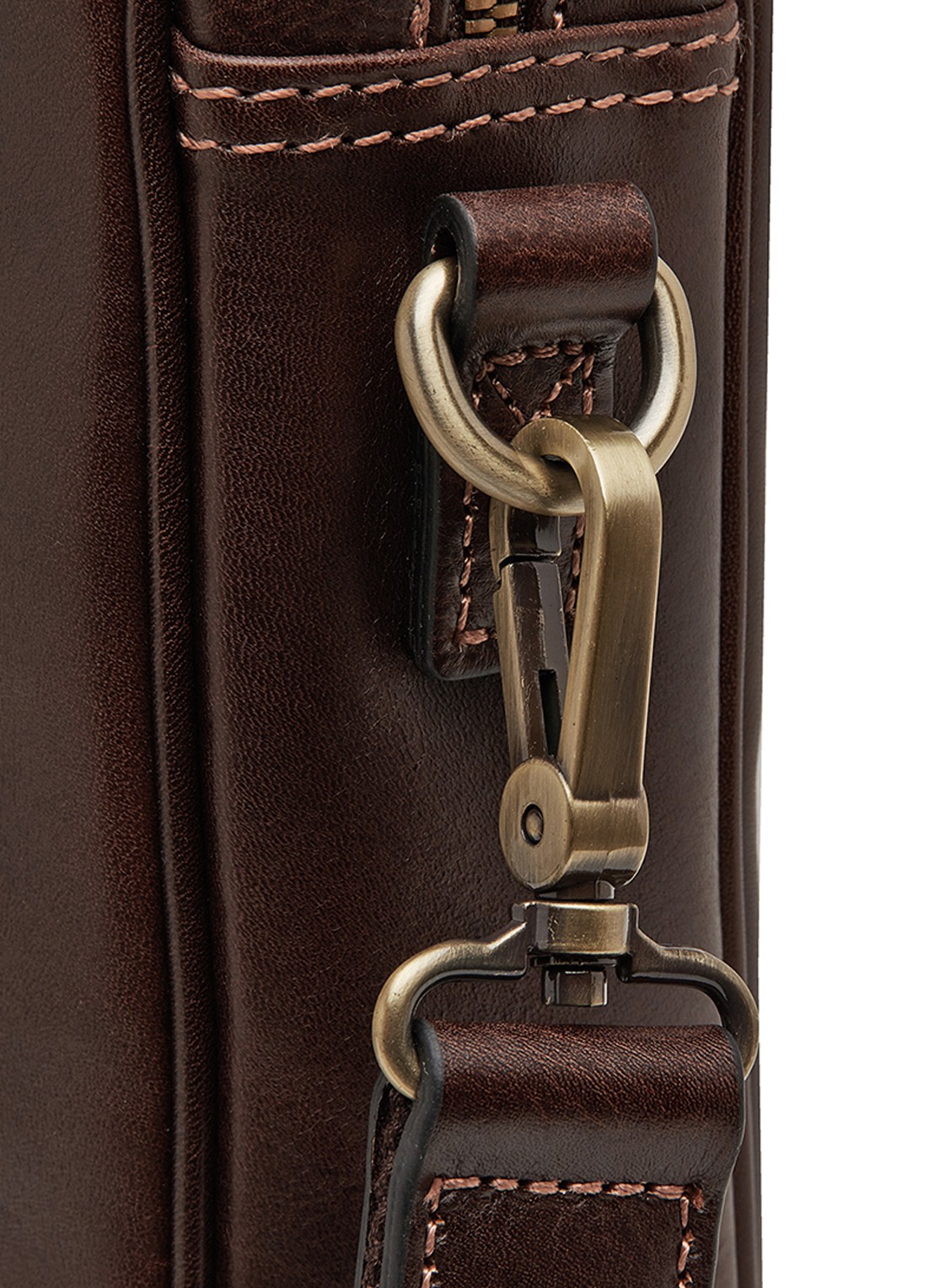 Castelijn & Beerens Laptoptas 15,6 inch - detail 4 bruin
