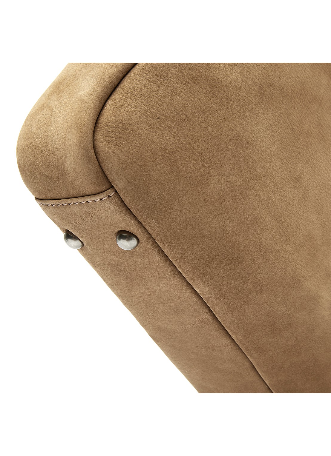 Castelijn & Beerens Laptoptas van nubuck met 15 inch laptopvak - detail 3 camel