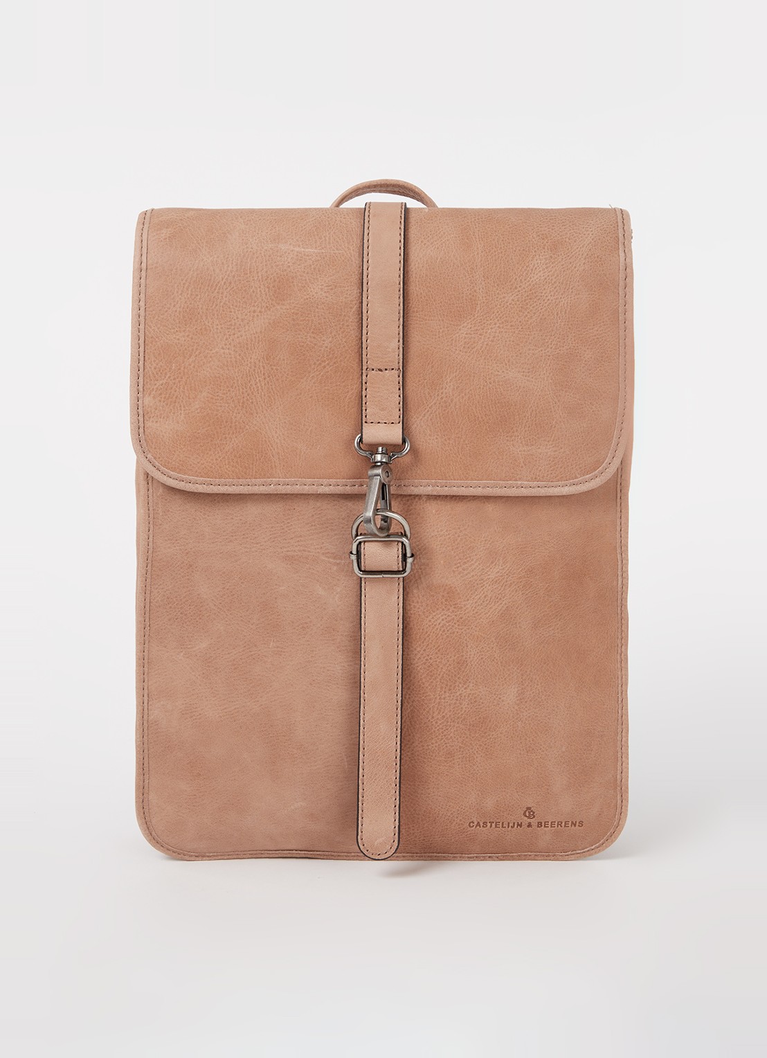Castelijn & Beerens Rein laptoptas Renee met 15,6 inch laptopvak  - voorkant 3 beige