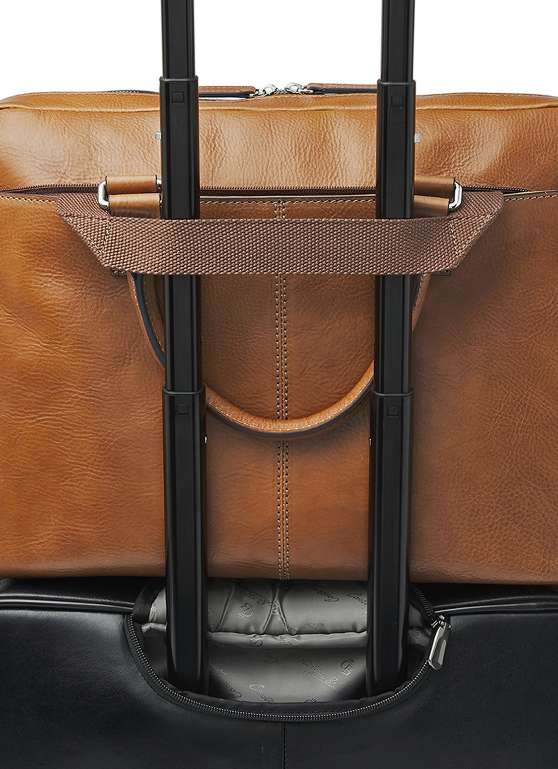 Castelijn & Beerens Rick laptoptas 15,6 inch - detail 7 bruin