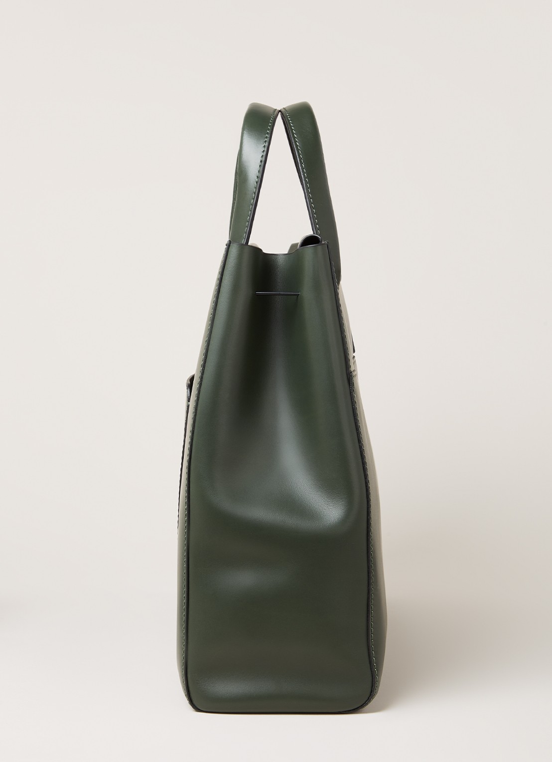 Castelijn & Beerens Sofie businesstas van leer met 15,6 inch laptopvak - detail 7 groen