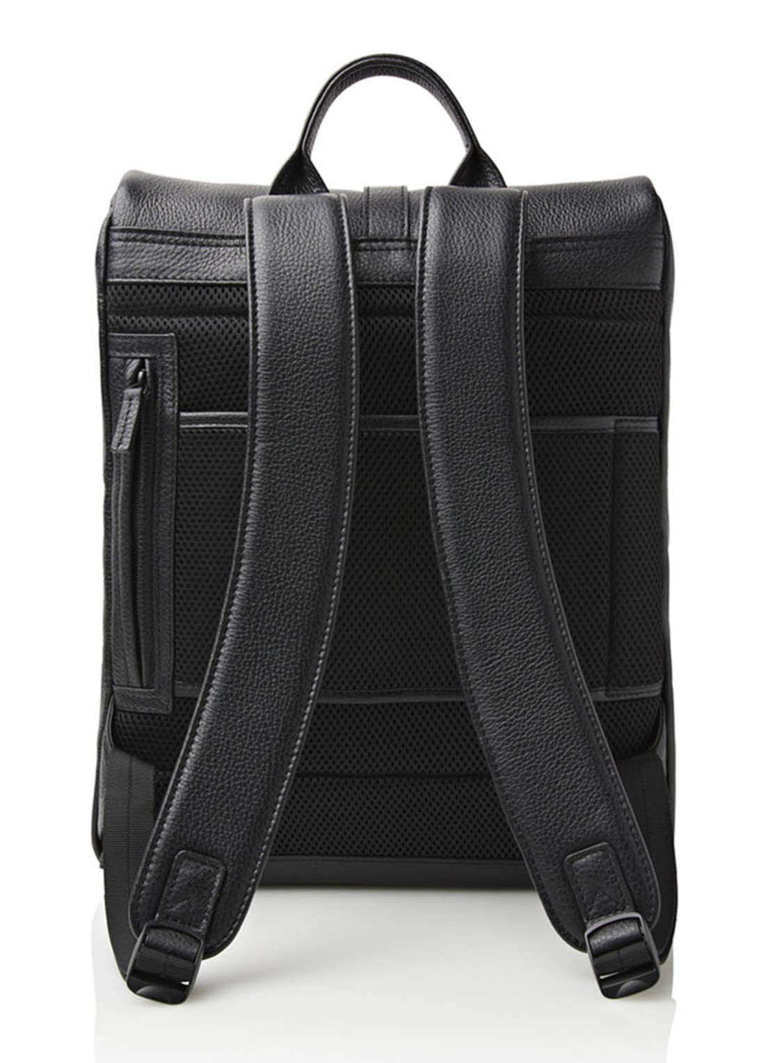 Castelijn & Beerens Tango rugzak met met 15.6 inch laptopvak - detail zwart