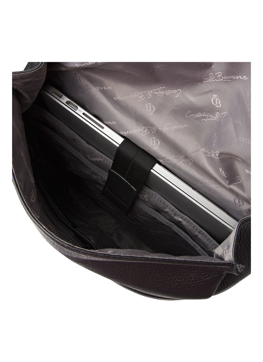 Castelijn & Beerens Tango rugzak met met 15.6 inch laptopvak - detail 4 zwart