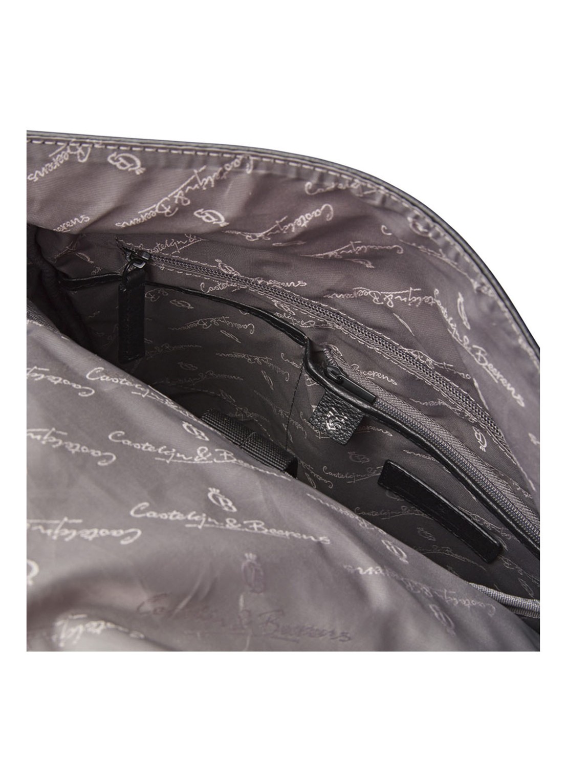 Castelijn & Beerens Tango rugzak met met 15.6 inch laptopvak - detail 5 zwart