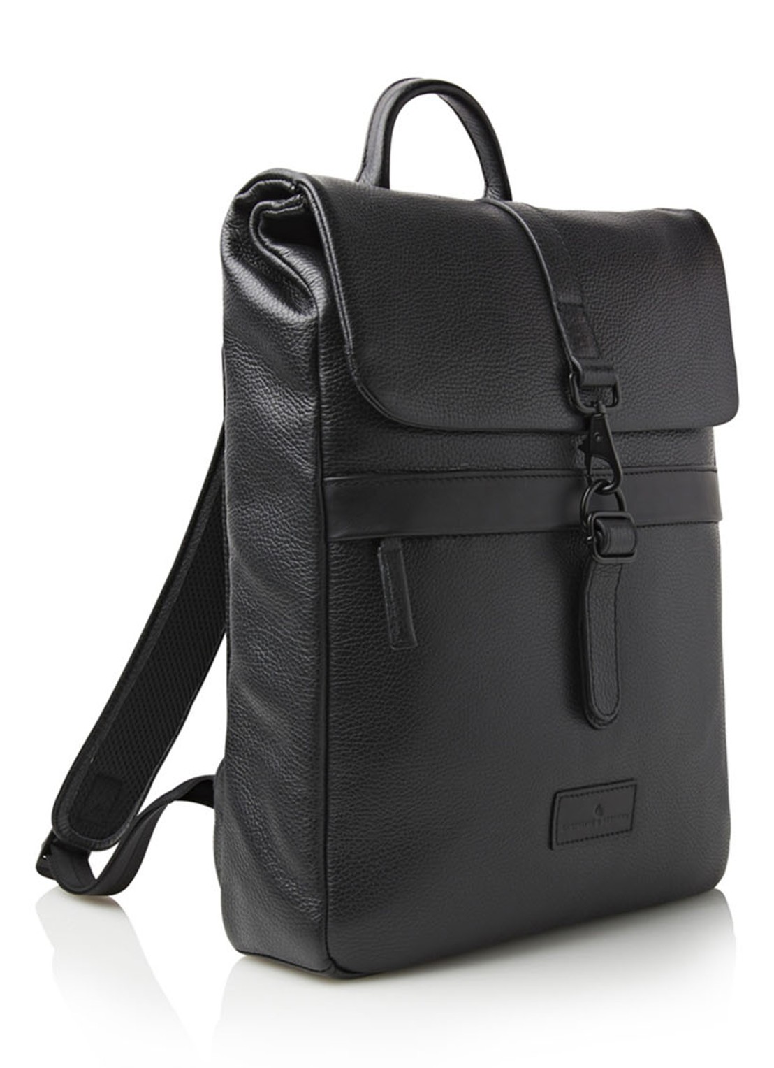 Castelijn & Beerens Tango rugzak met met 15.6 inch laptopvak - voorkant 7 zwart