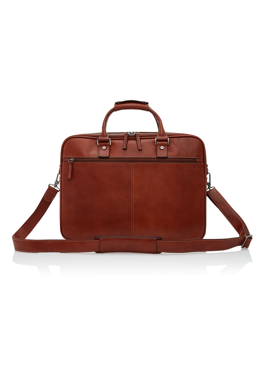 Castelijn & Beerens Verona businesstas van leer met 15,6 inch laptopvak - voorkant 6 undefined