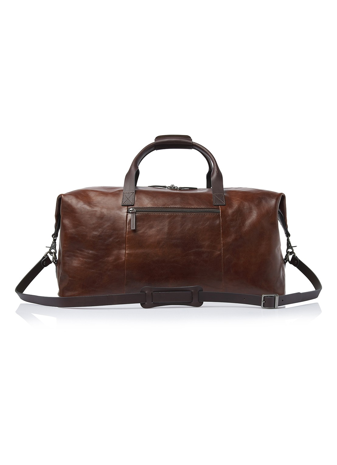 Castelijn & Beerens Weekender tas - detail 2 cognac