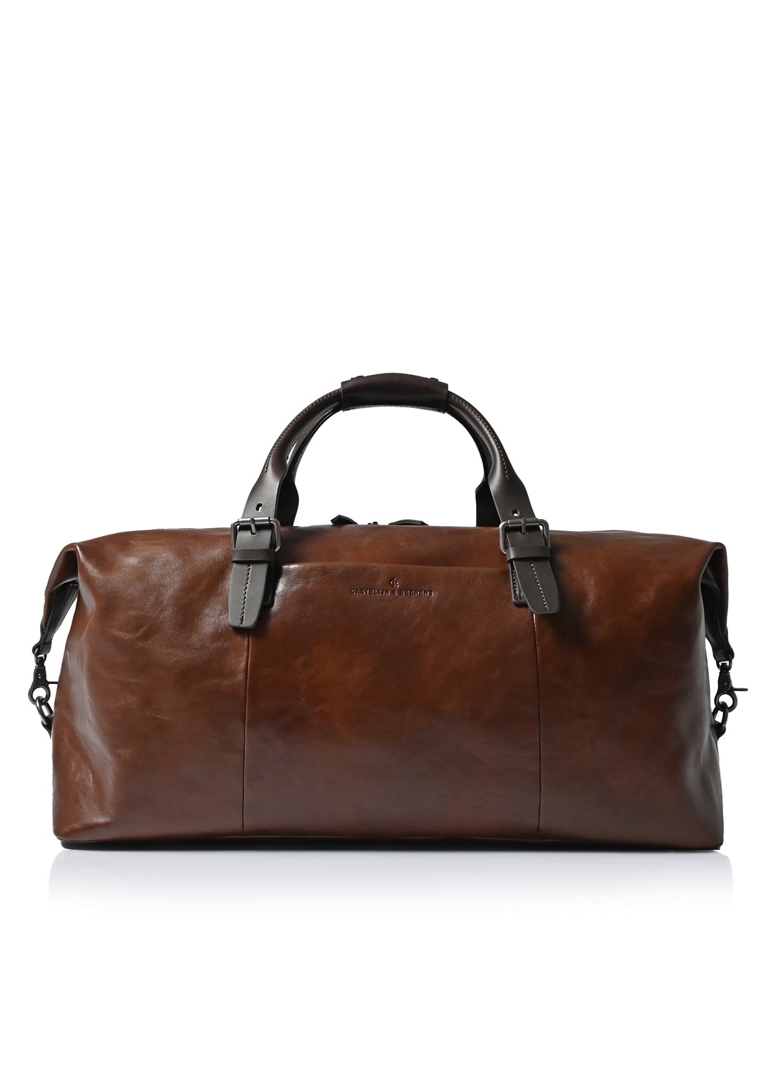 Castelijn & Beerens Weekender tas - voorkant 6 cognac