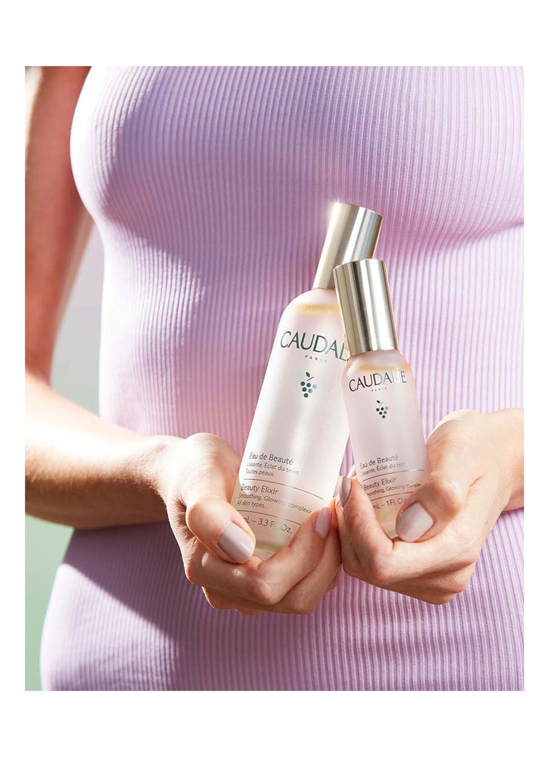 Caudalie Beauty Elixir - 2-in-1 verzorgende face mist & make-up setting spray - detail 5 roze