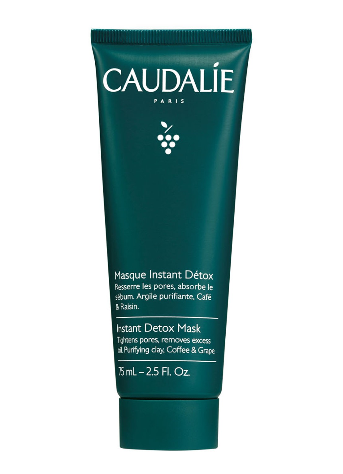 Caudalie Instant Detox Masker - kleimasker - voorkant undefined