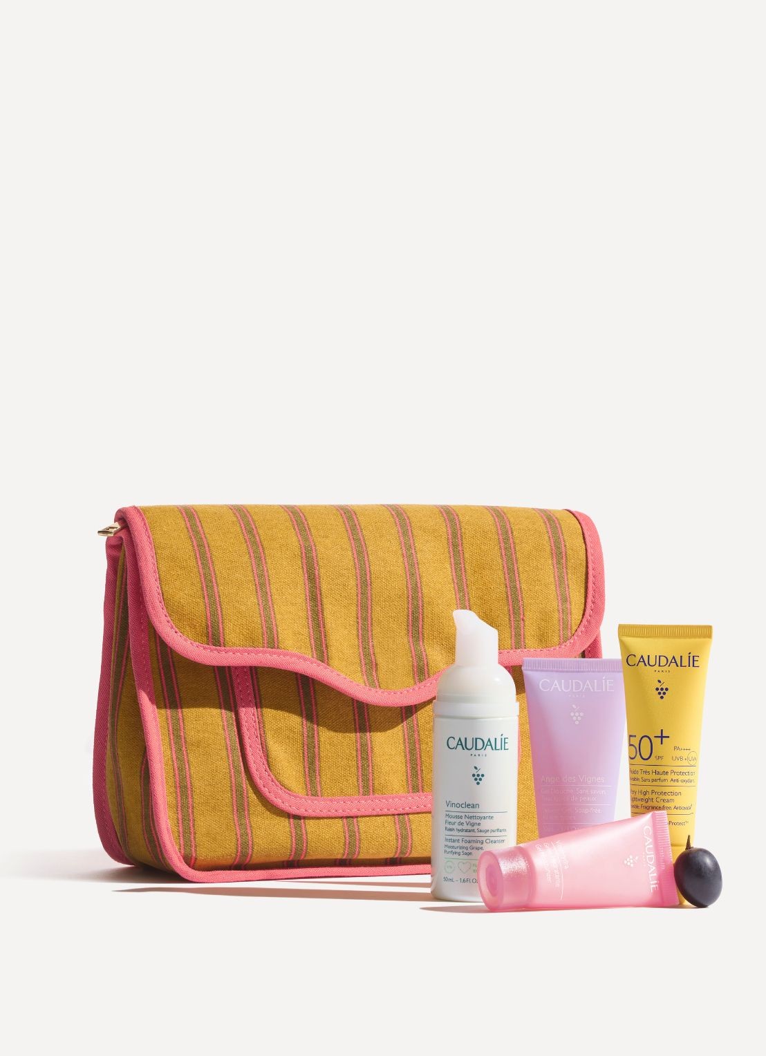 Caudalie Summer Pouch - verzorgingsset - voorkant 3 undefined
