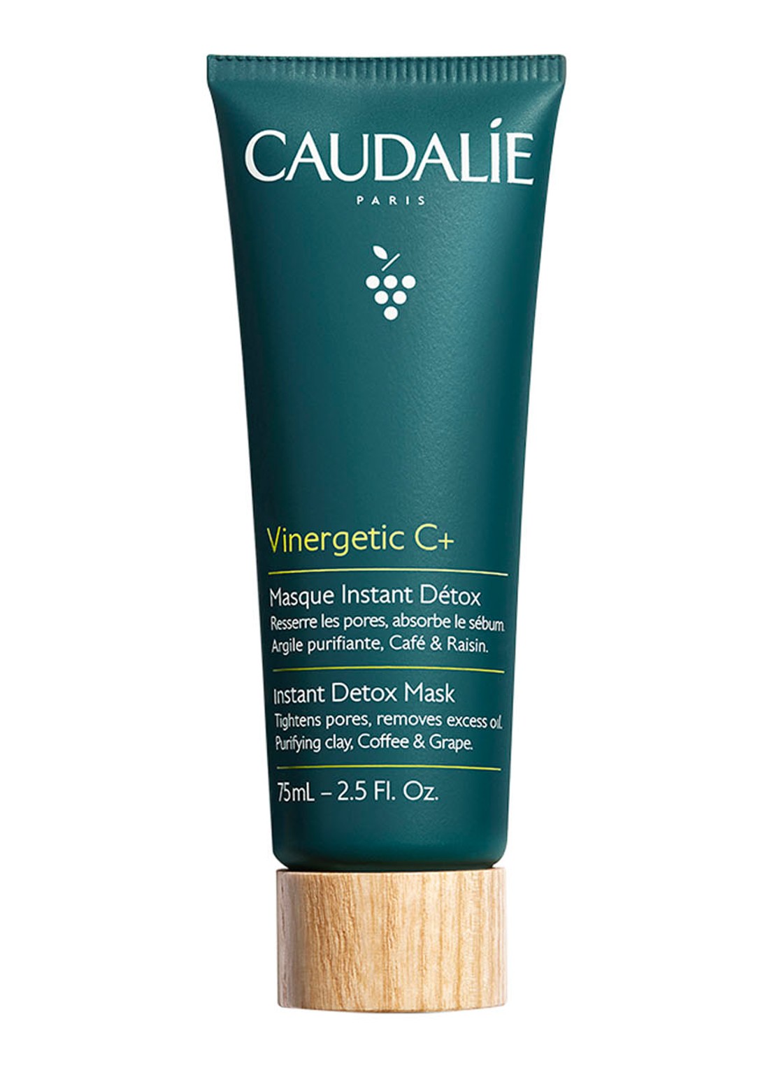 Caudalie Vinergetic C+ Masque Instant Détox - gezichtsmasker - voorkant undefined