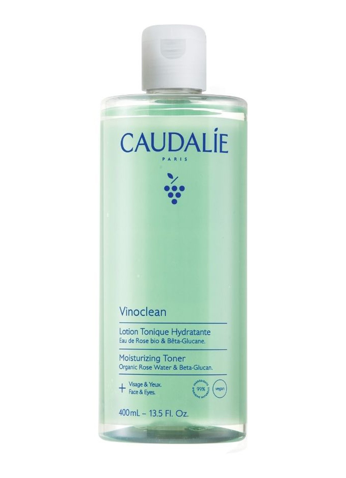 Caudalie Vinoclean Hydraterende Tonic Lotion - voorkant undefined