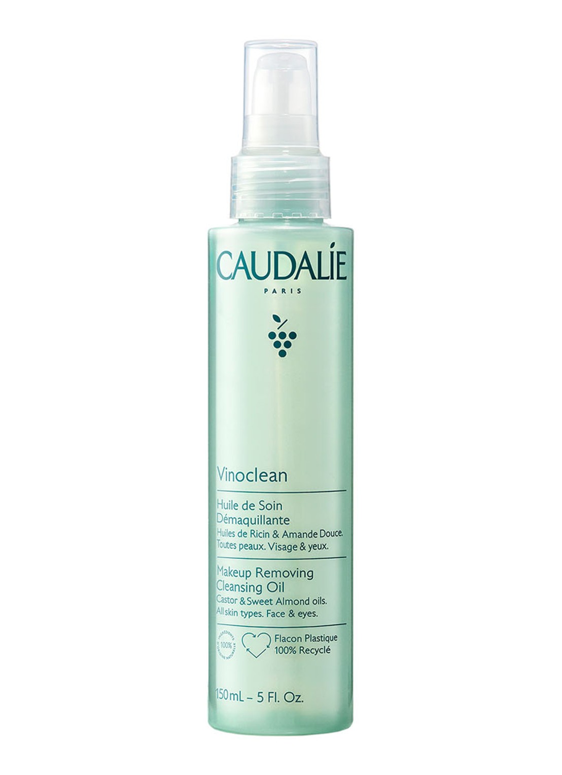 Caudalie Vinoclean Makeup Removing Cleansing Oil - reinigingsolie - voorkant undefined
