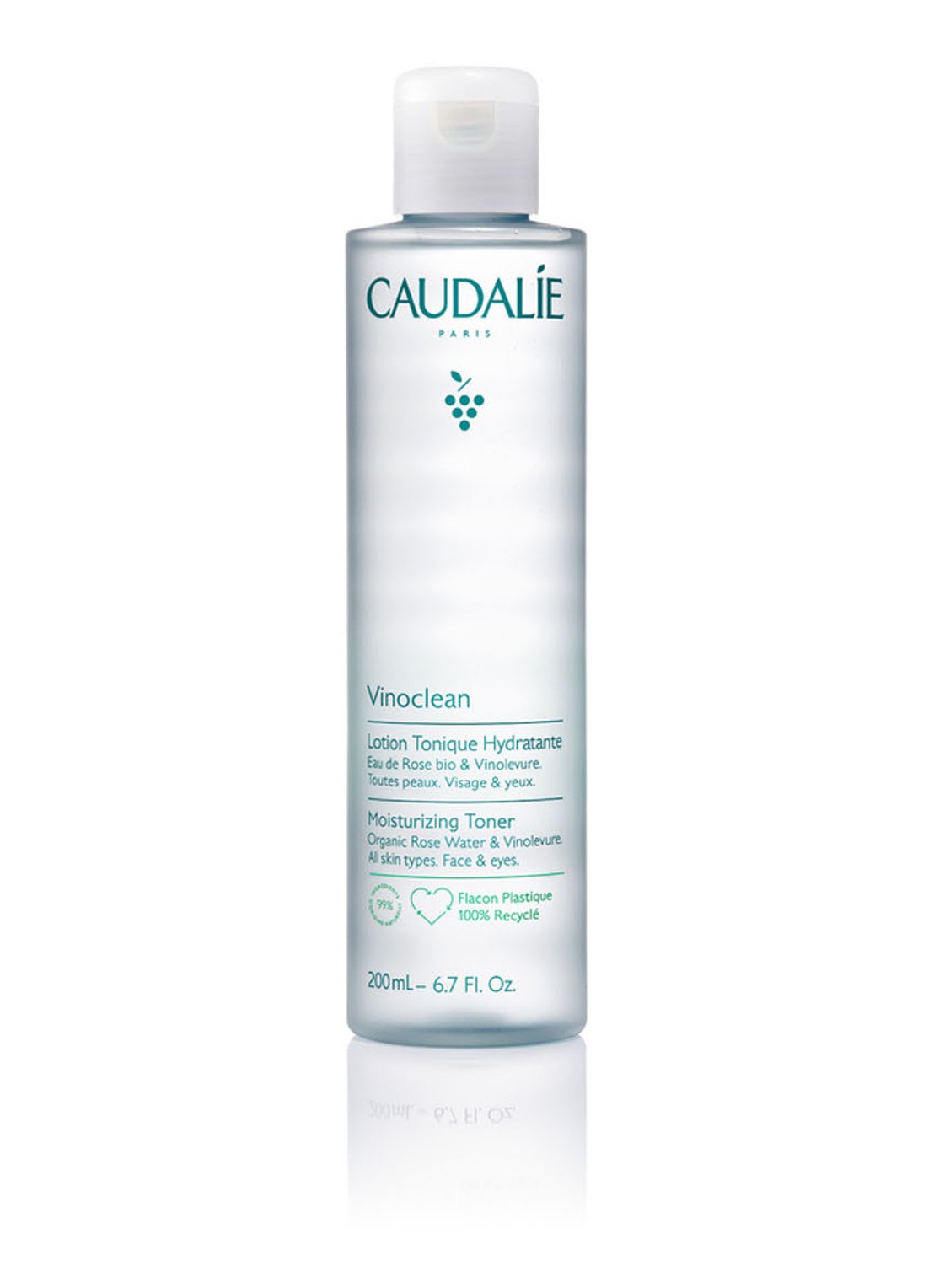 Caudalie Vinoclean Moisturizing Toner - tonic - voorkant undefined
