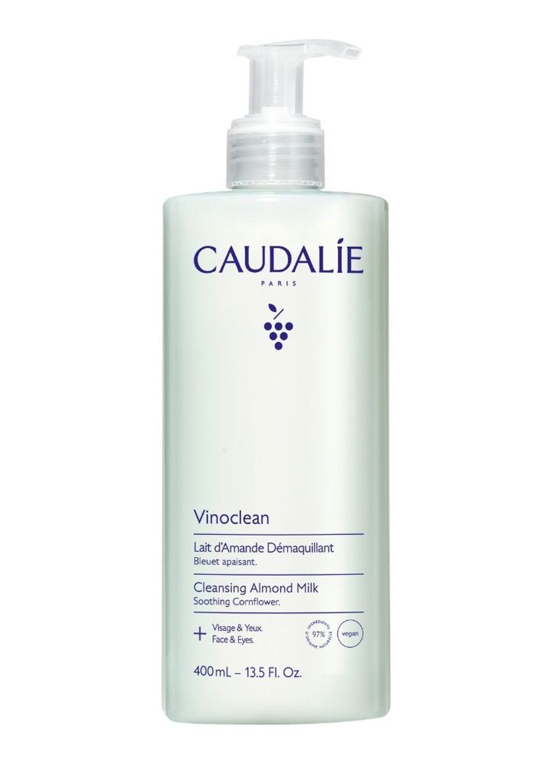 Caudalie Vinoclean Reinigende Amandelmelk  - voorkant undefined