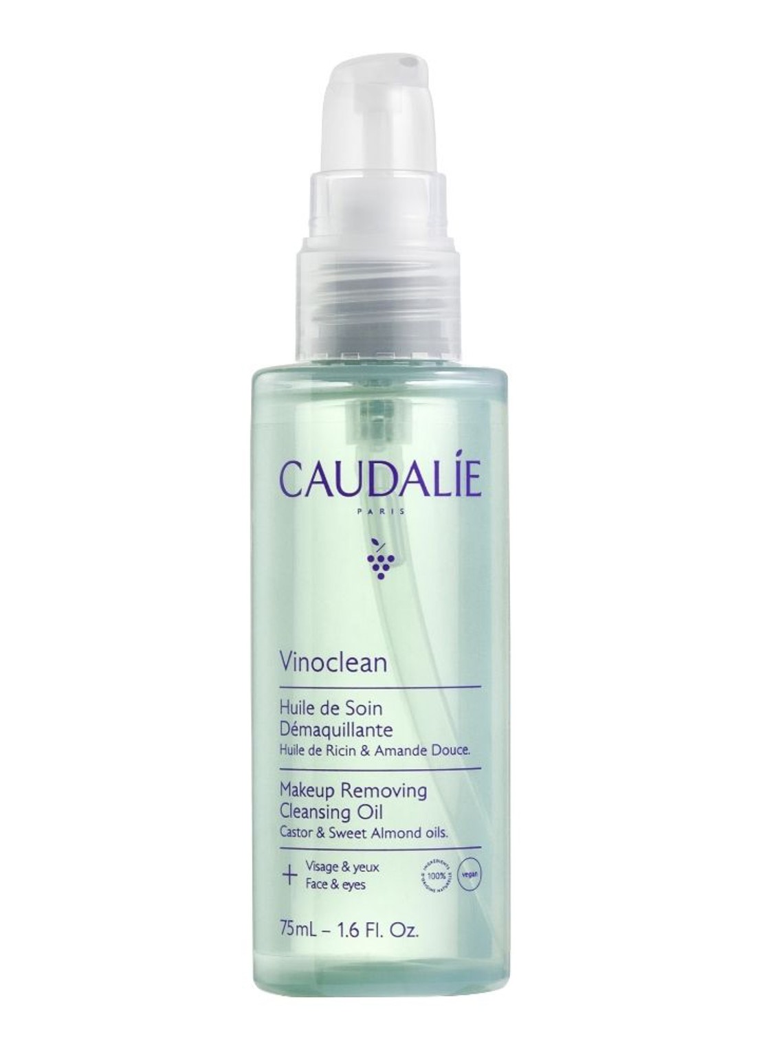 Caudalie Vinoclean Reinigende Verzorgingsolie  - voorkant 2 undefined