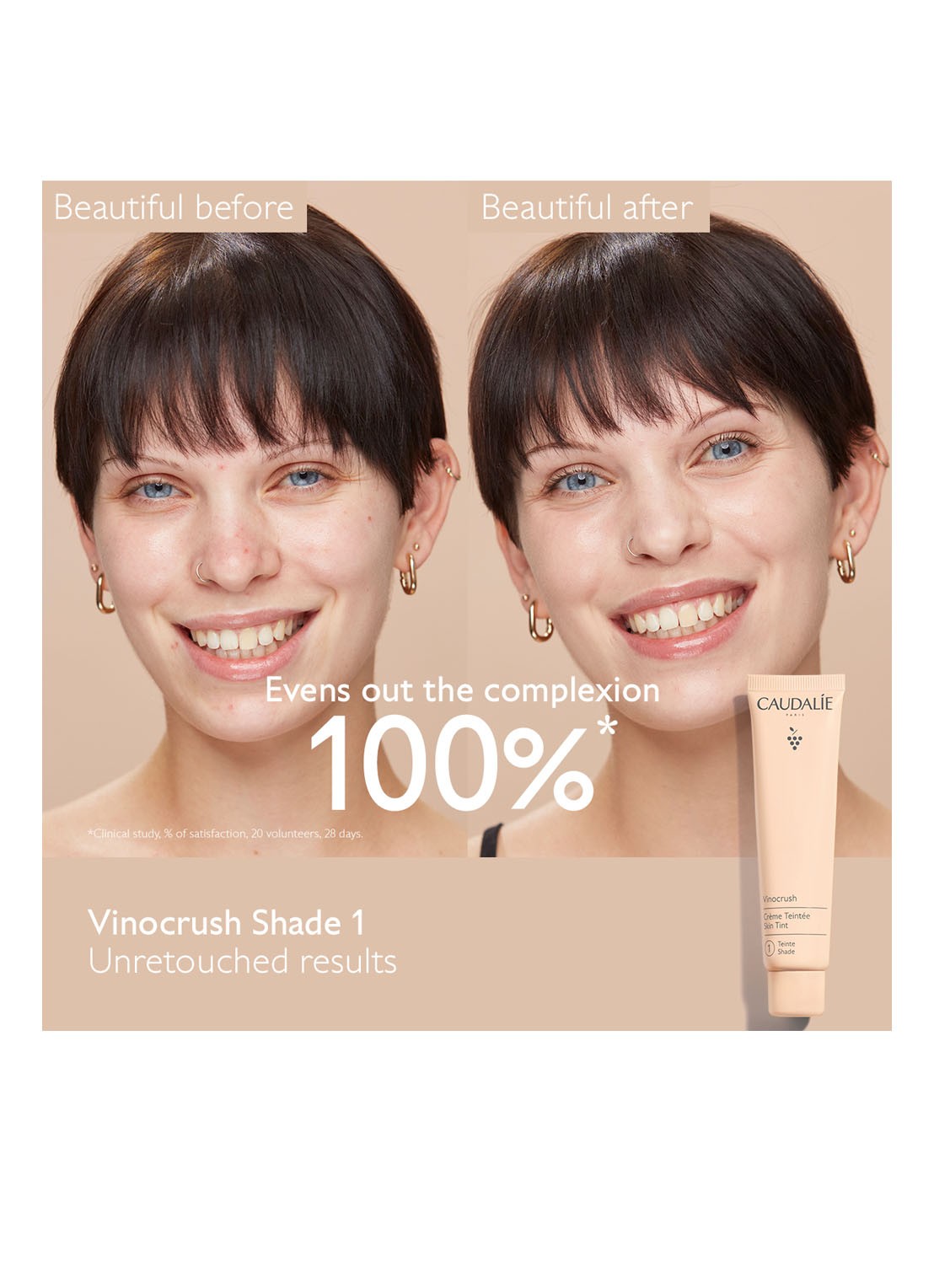 Caudalie Vinocrush CC-crème  - detail 4 tint 1