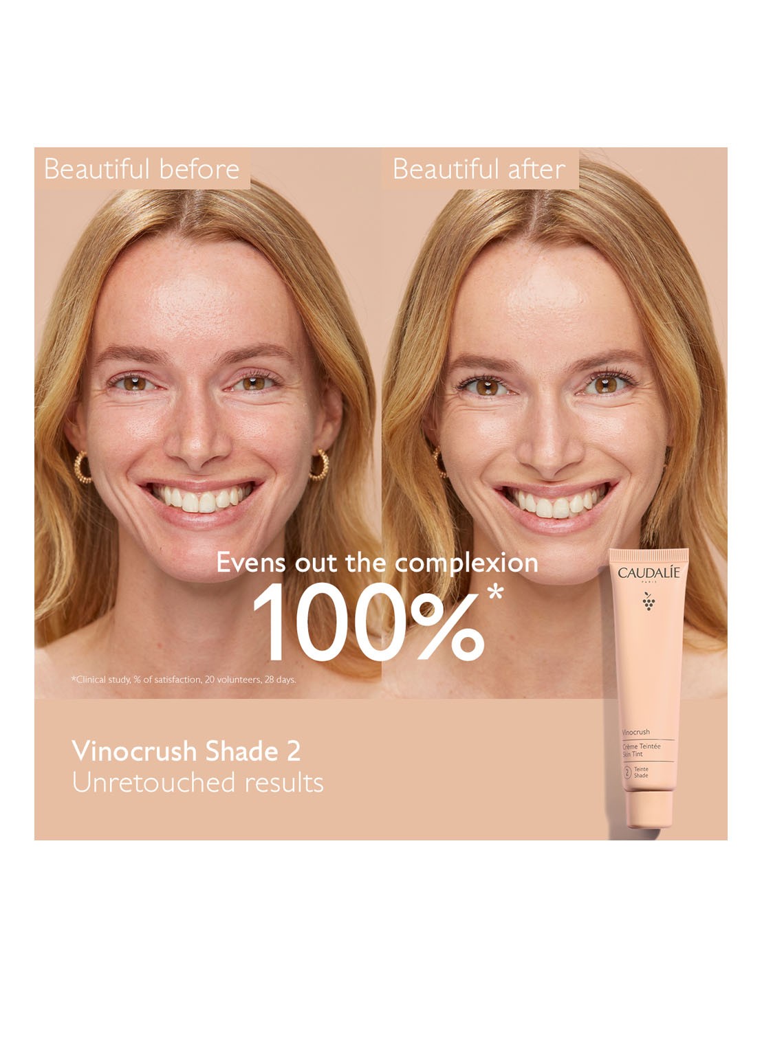 Caudalie Vinocrush CC-crème  - detail 2 tint 2