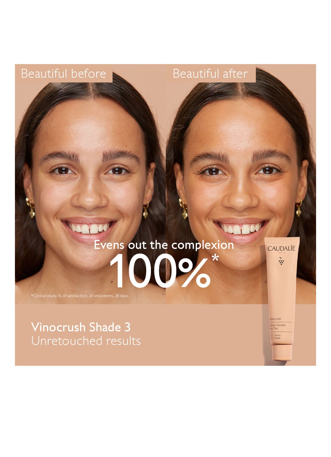 Caudalie Vinocrush CC-crème  - detail 2 tint 3