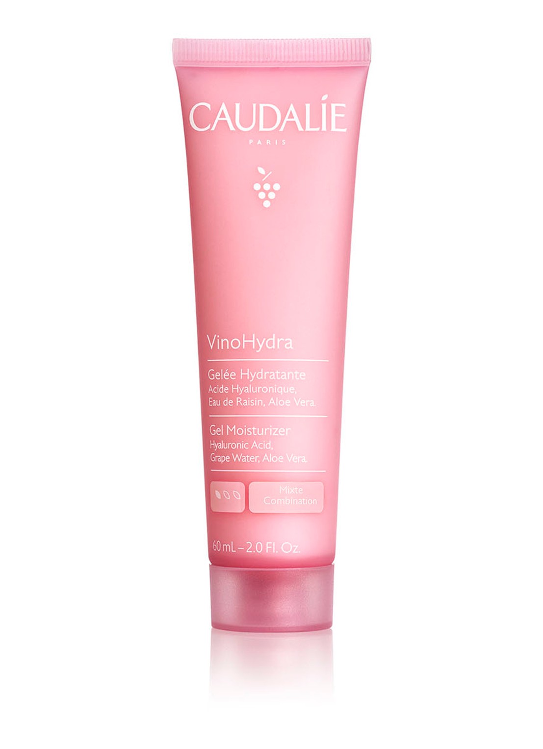 Caudalie VinoHydra Gel Moisturizer - hydraterende gezichtsgel - voorkant undefined