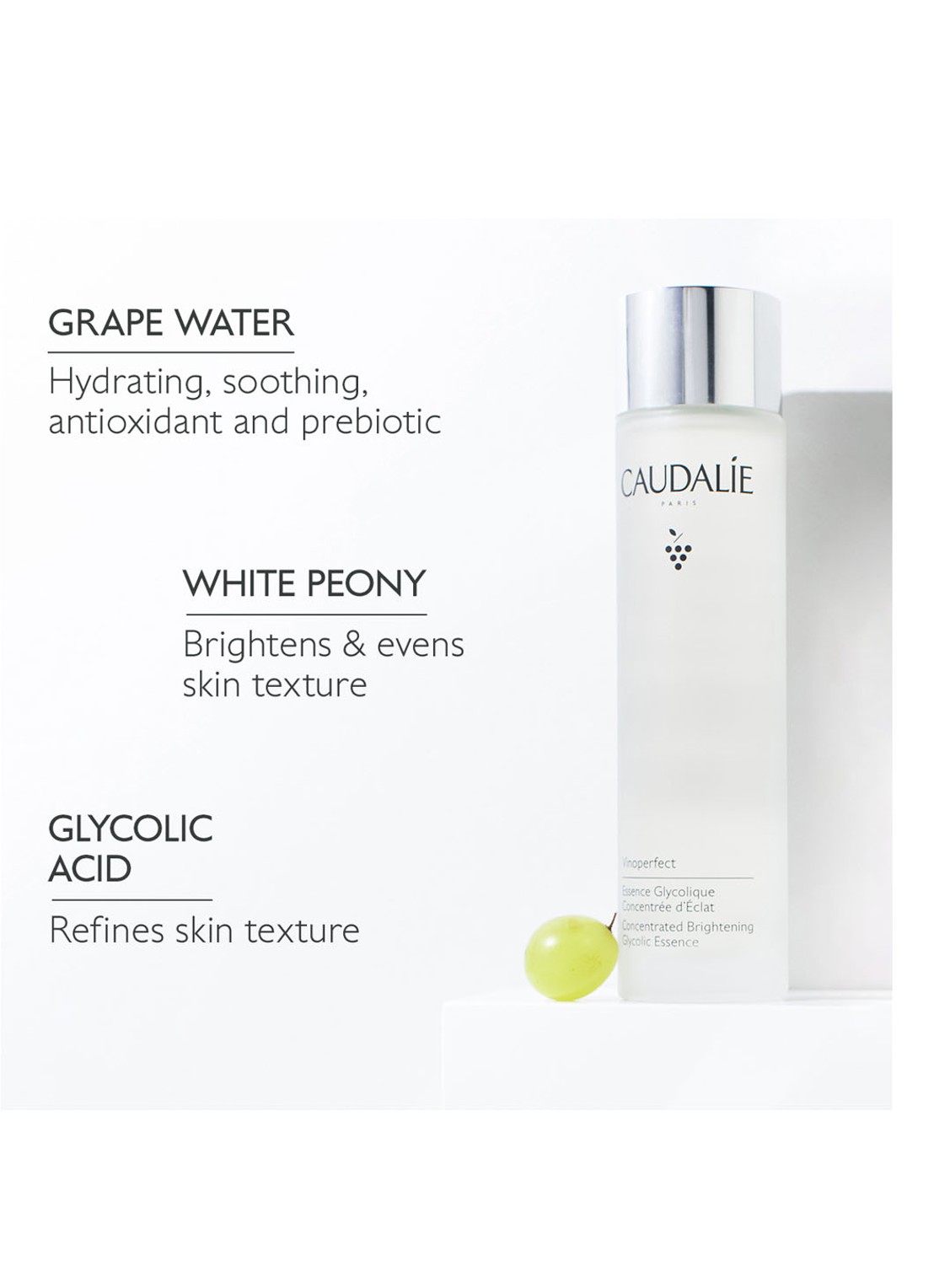 Caudalie Vinoperfect Geconcentreerde Éclat Glycolic Essence - serum - detail 3 undefined