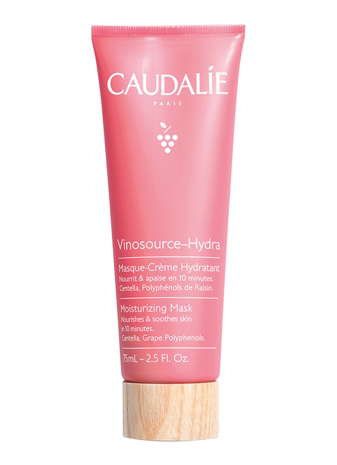 Caudalie Vinosource - Hydra Masque-Crème - gezichtsmasker - voorkant undefined