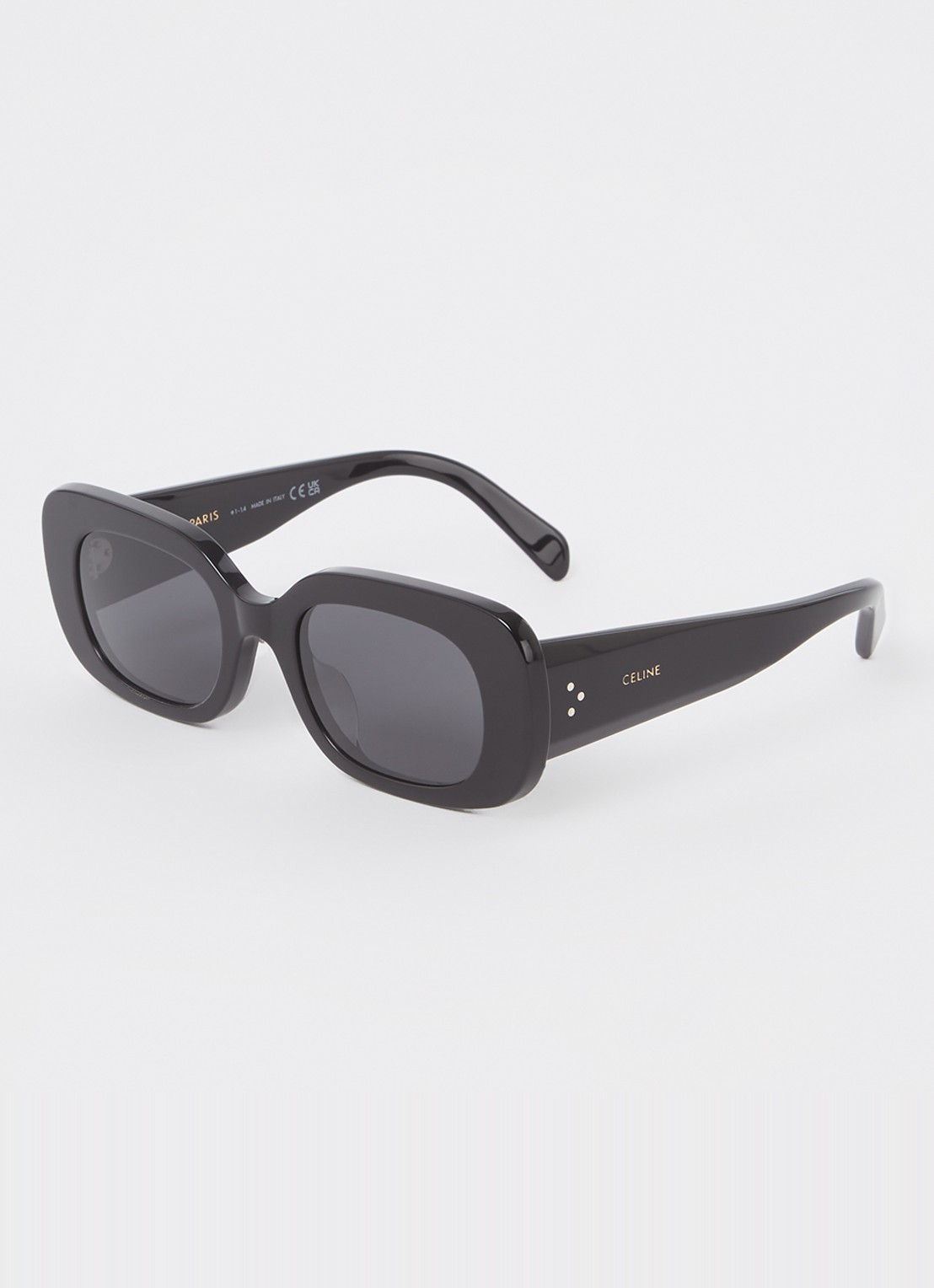 Celine Bold 3 Dots zonnebril CL40287U - voorkant zwart