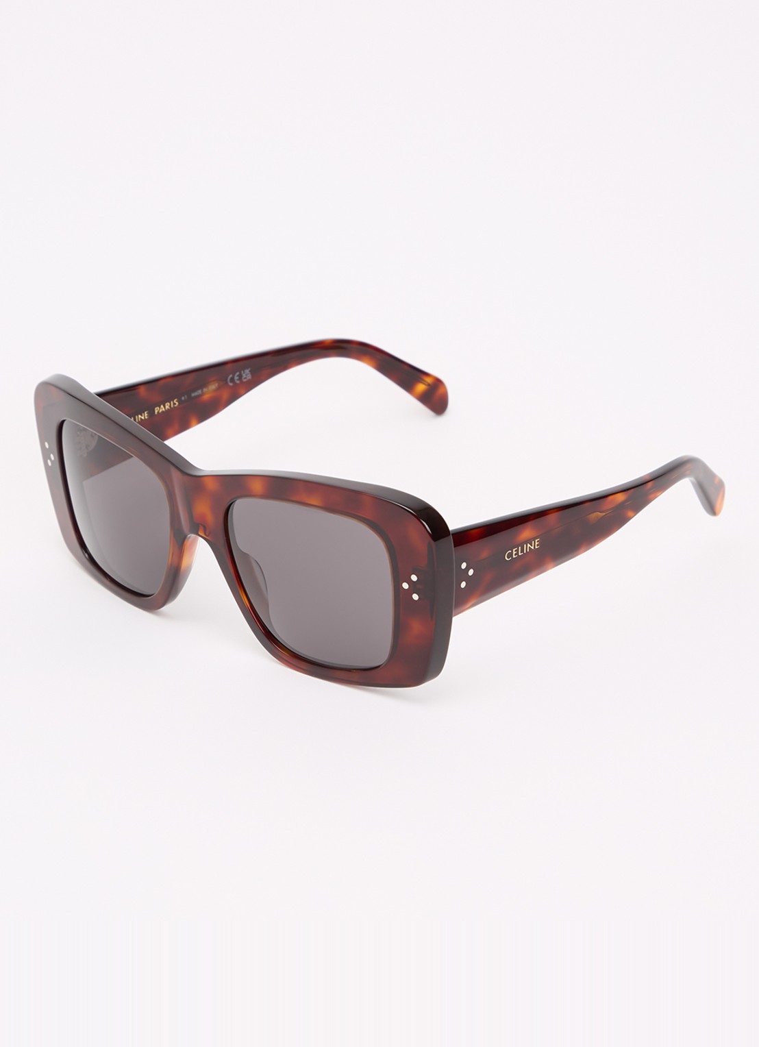Celine Butterfly zonnebril CL40321I - voorkant 4 donkerbruin