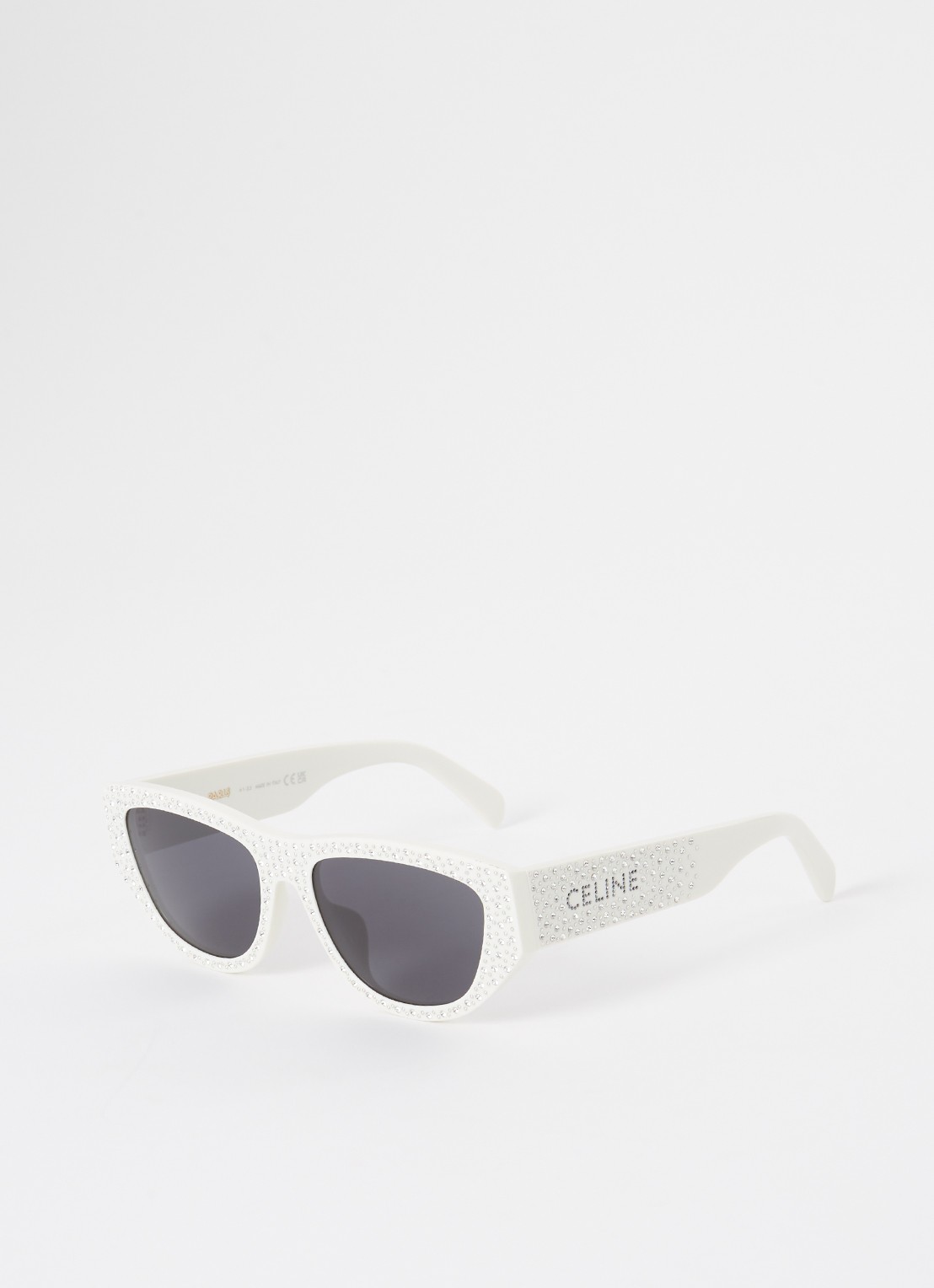 Celine Cat Eye zonnebril CL000458 - voorkant gebroken wit
