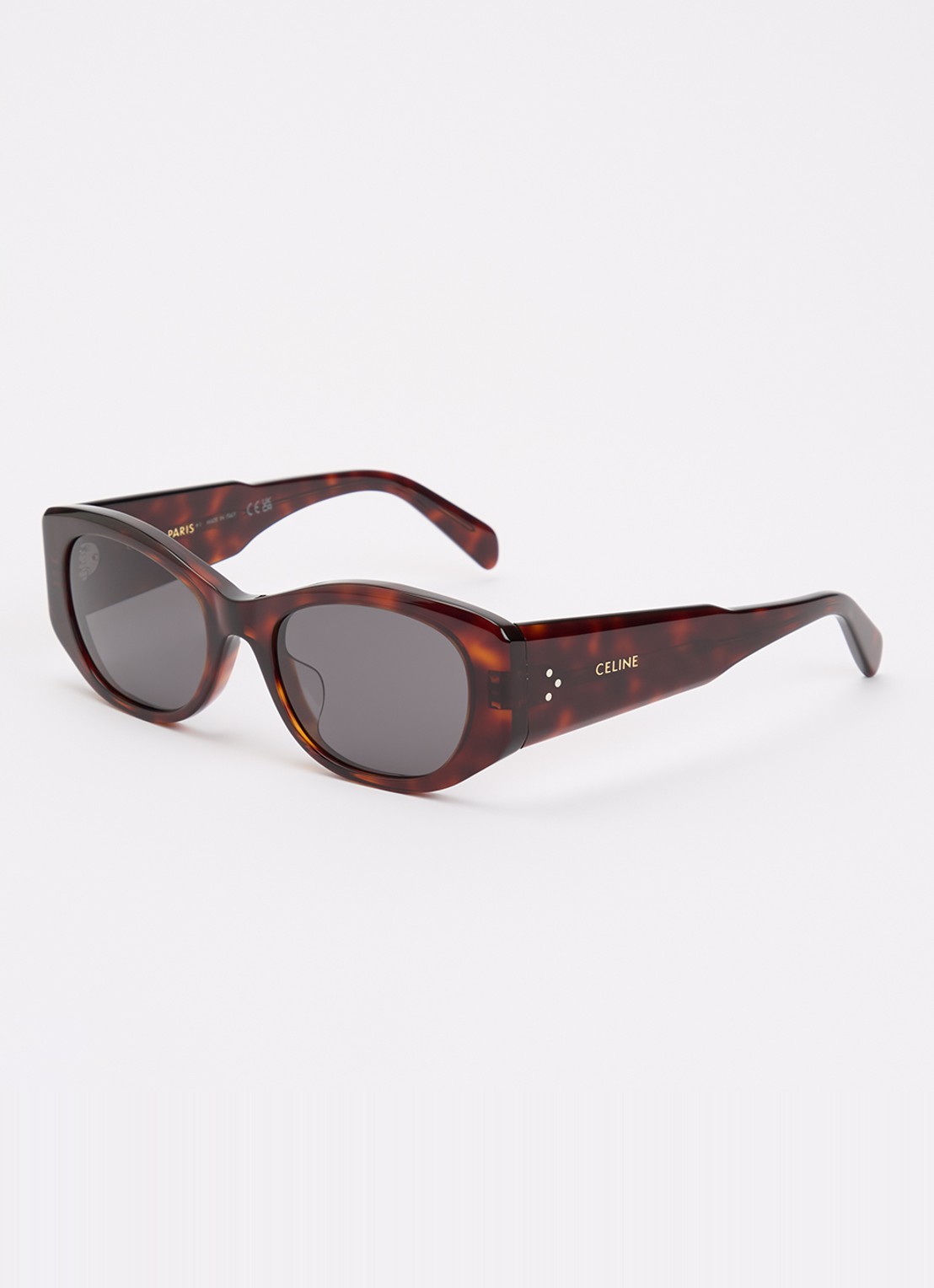 Celine Celine 3Dots zonnebril CL40329U - voorkant donkerbruin