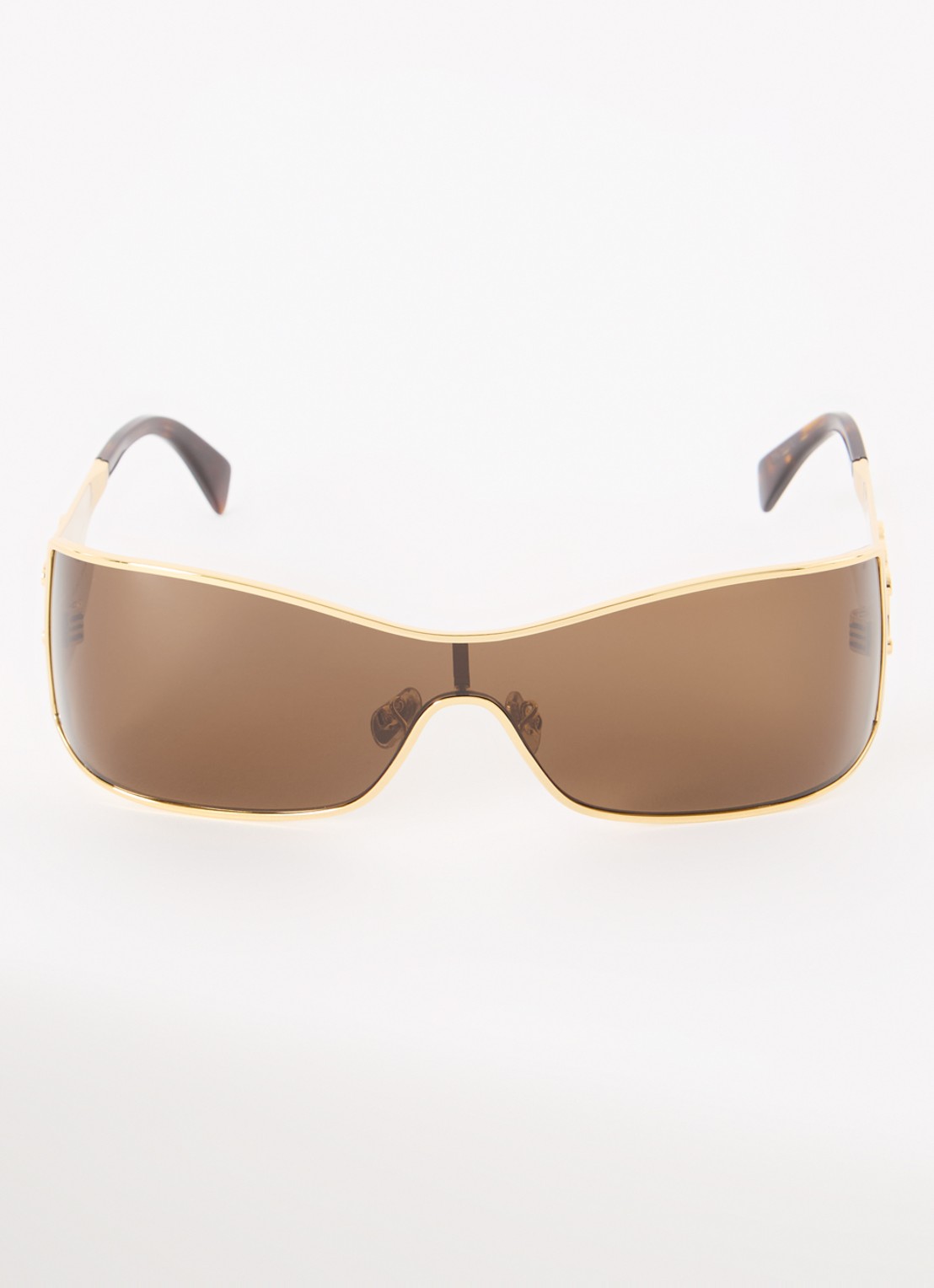 Celine Maxi Metal Triomphe zonnebril CL40283U - detail goud
