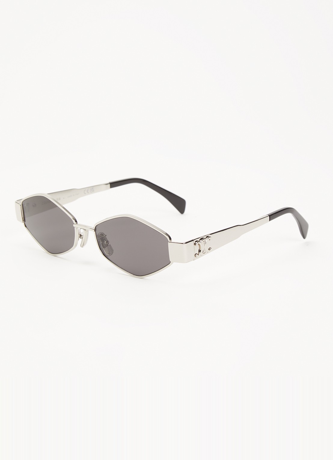 Celine Retro zonnebril CL000401 - voorkant zilver